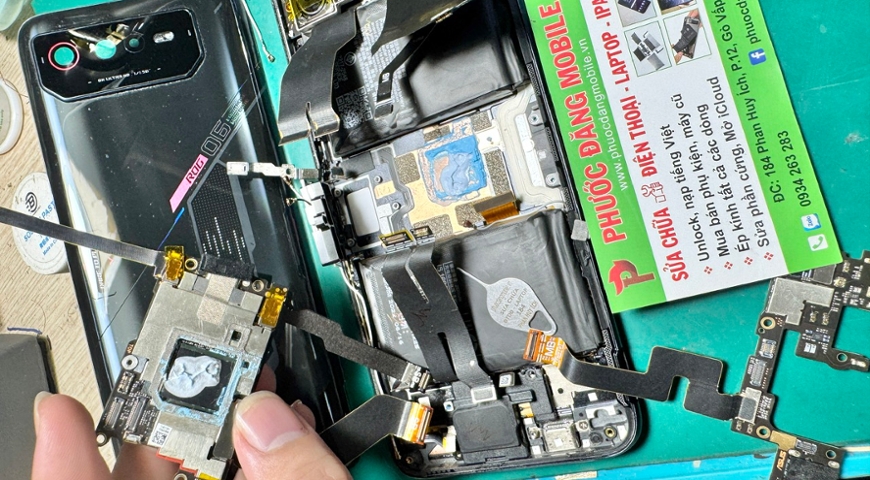 Rog phone 6 đột tử