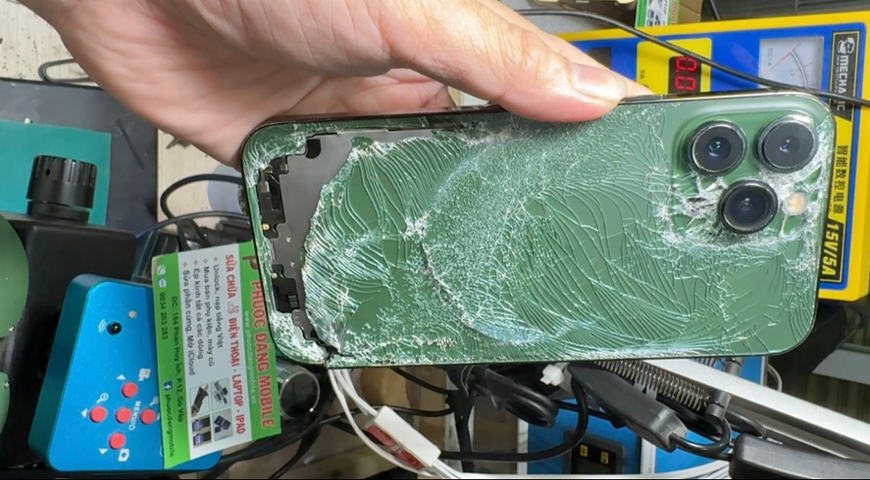 Iphone 13Promax thay vỏ zin